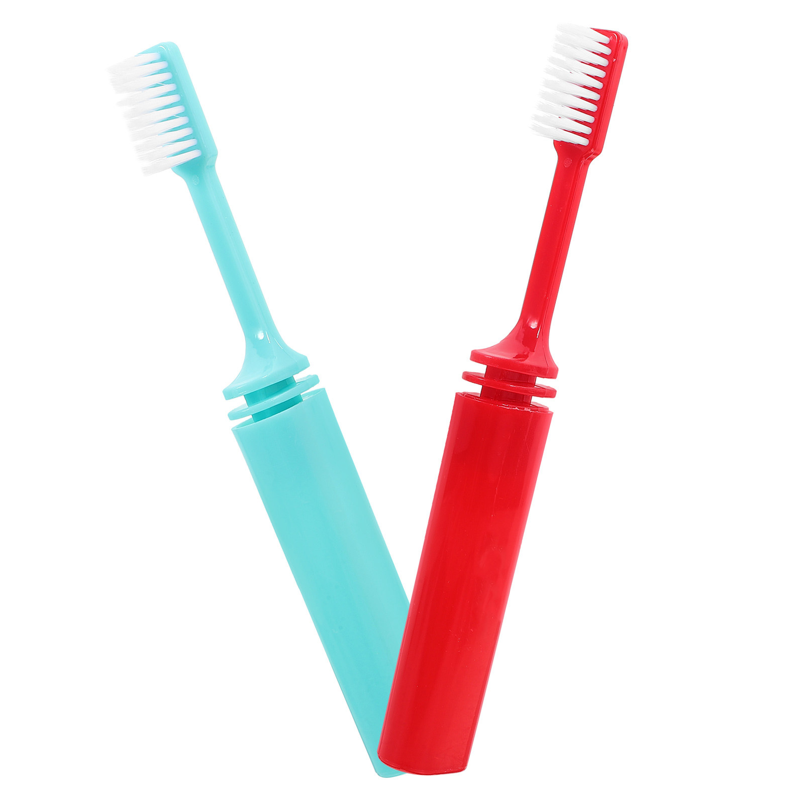 Travel Outdoor Camping Youtube - 2Pcs Portable Toothbrush Foldable Travel Toothbrush