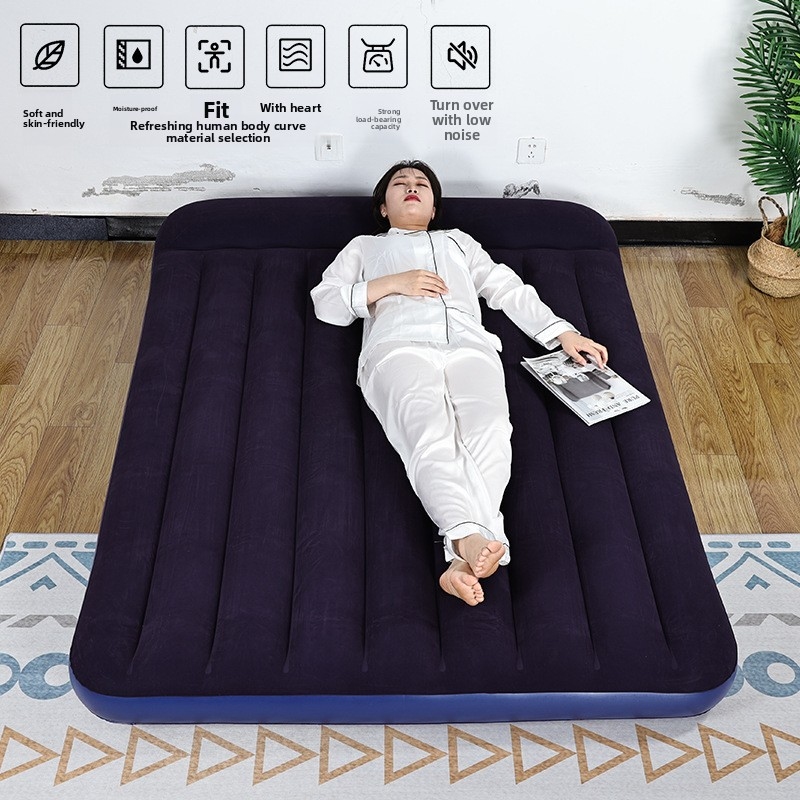 Outdoor Camping Rug - Tryhomy Double Sleeping Air Bed Inflatable