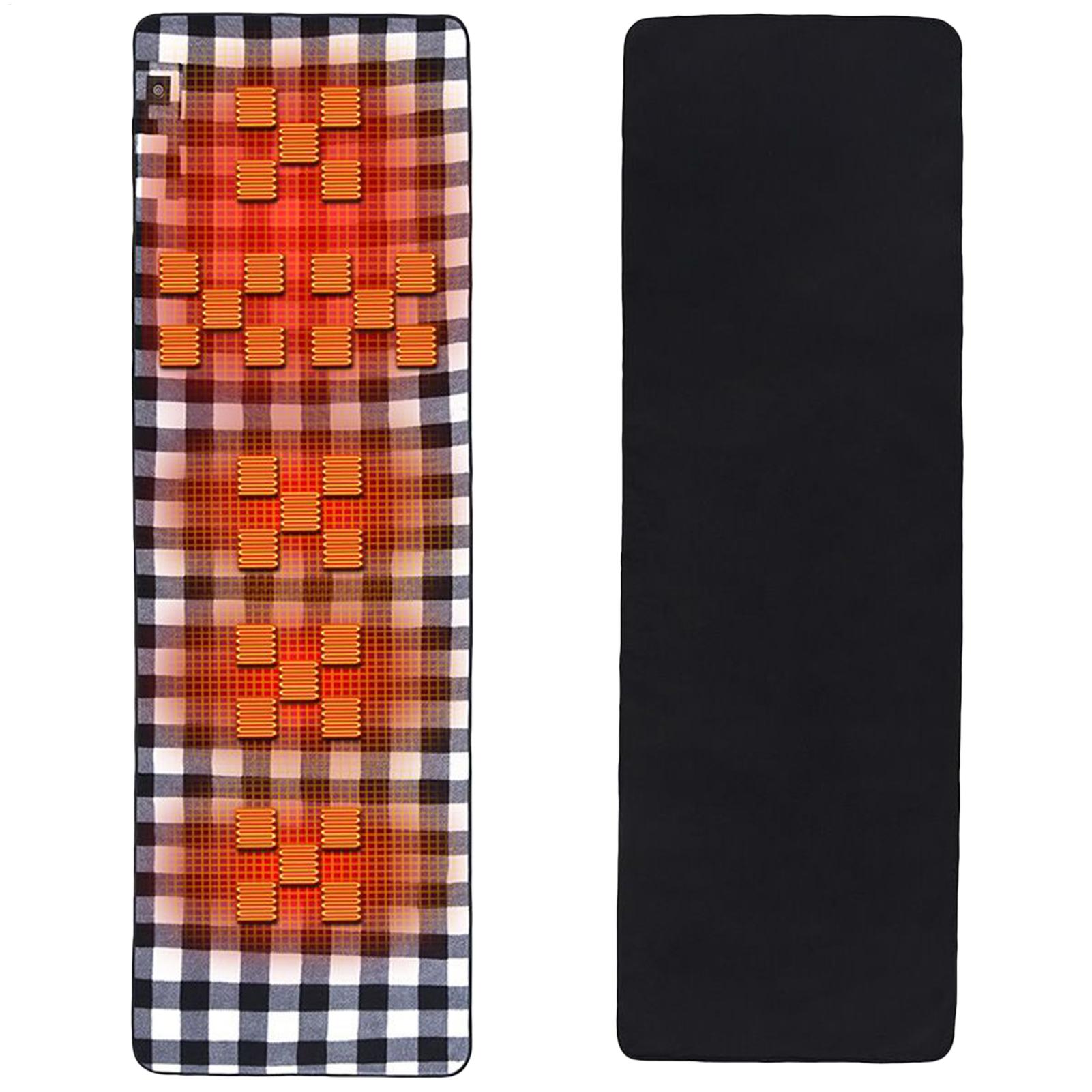 Outdoor Camping Heated Blanket - Heated Camping Pad Soft Foldable Warm