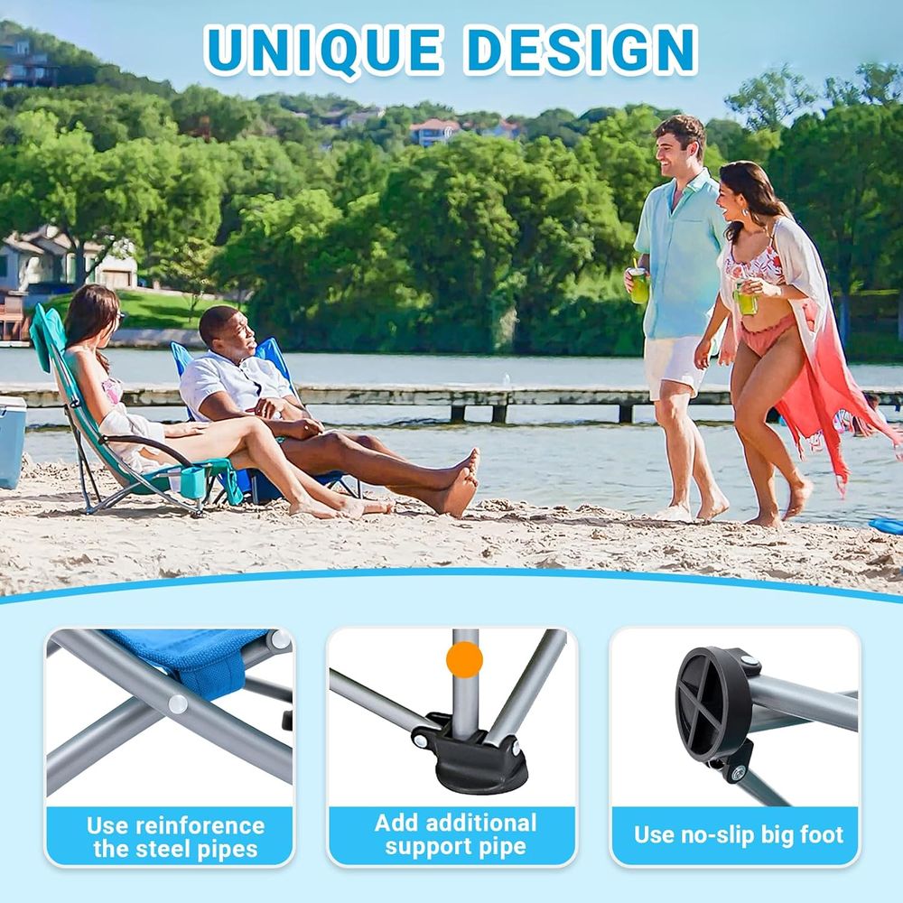 olding Beach Chair 2 Pack High – Outdoor Camping High Chair Bewertung und Preis