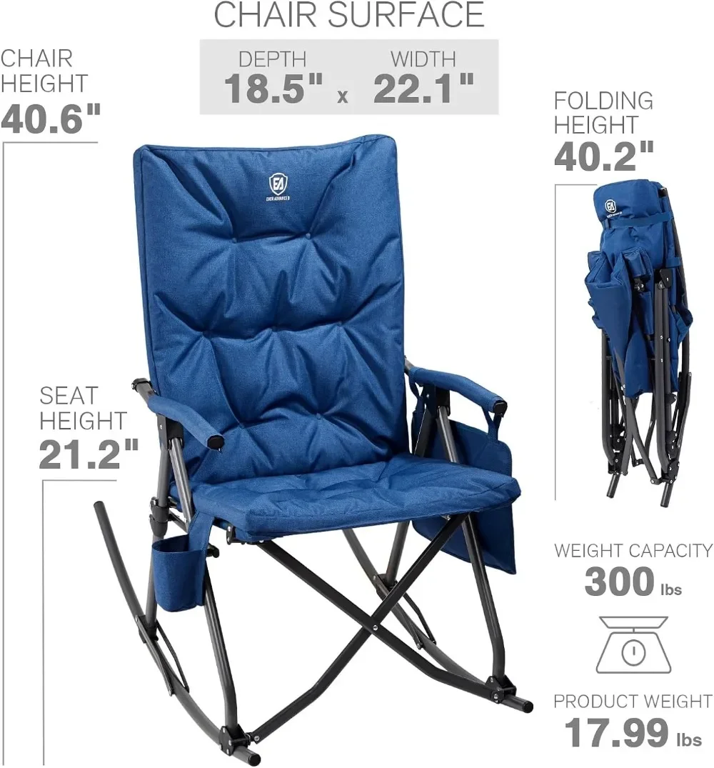 Oversized Folding Rocking Camp – Outdoor Camping Rocker Bewertung und Preis