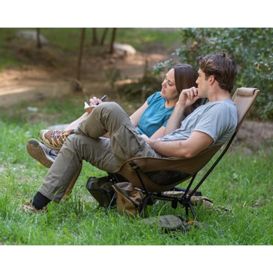 Lightweight Folding High Back  – Outdoor Camping High Chair Bewertung und Preis