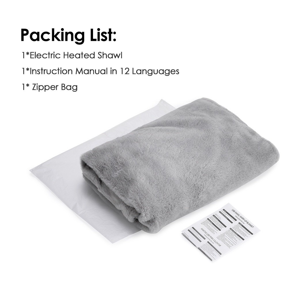 High Quality Wearable USB Elec – Outdoor Camping Heated Blanket Bewertung und Preis