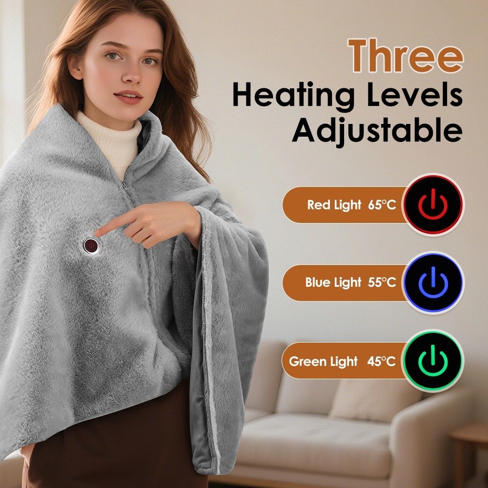 High Quality Wearable USB Elec – Outdoor Camping Heated Blanket Bewertung und Preis