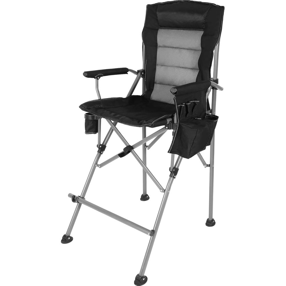 Portable High-Back Bar Height  – Outdoor Camping High Chair Bewertung und Preis