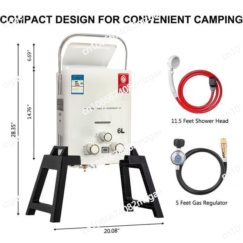 New Tankless Water Heater Outd – Outdoor Camping Hot Water Shower Bewertung und Preis
