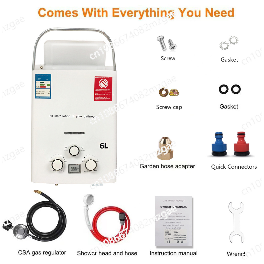 New Tankless Water Heater Outd – Outdoor Camping Hot Water Shower Bewertung und Preis