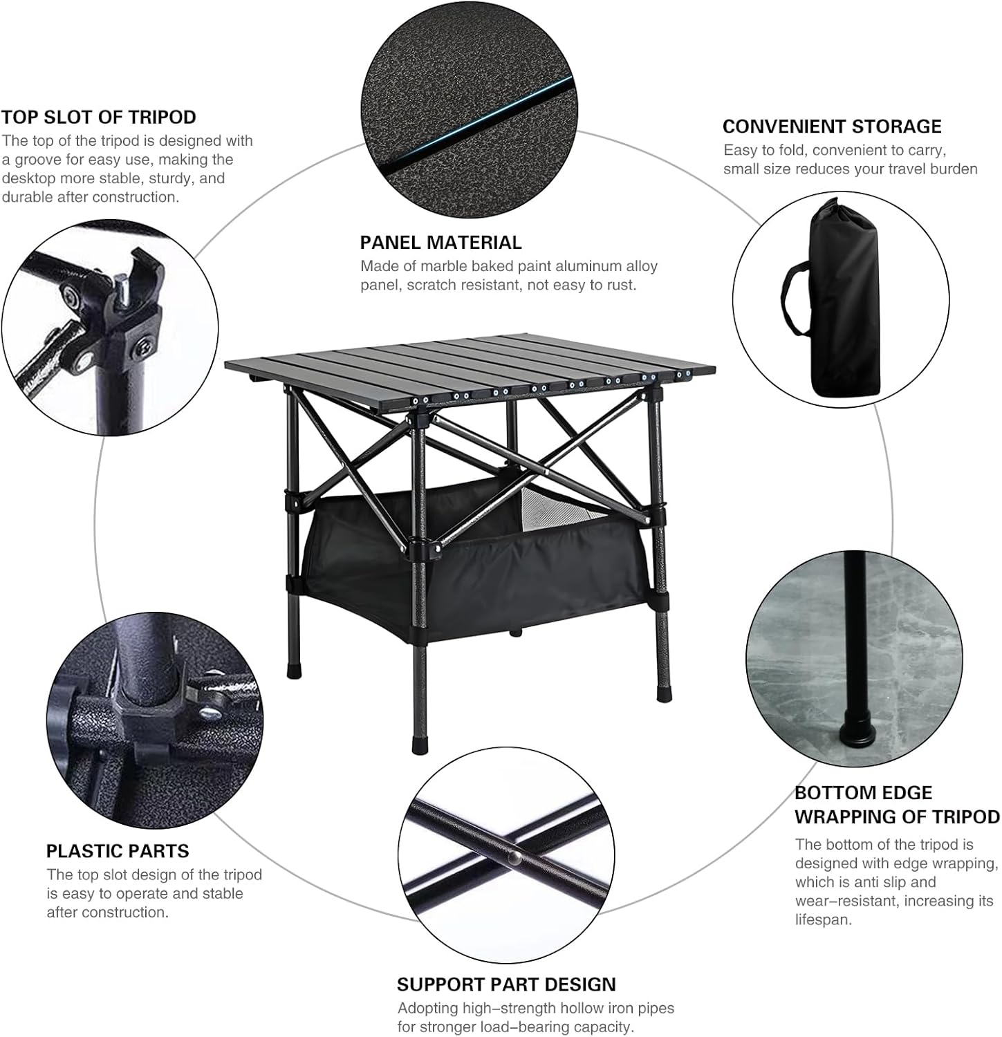 Foldable Aluminum Camping Tabl – Outdoor Camping Table Foldable Bewertung und Preis