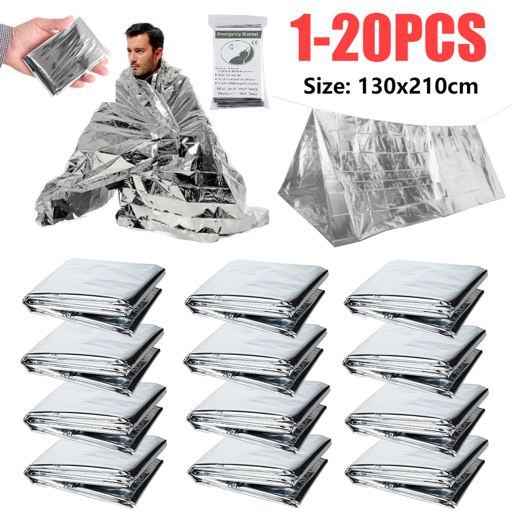 1-10PCS Emergency Thermal Blan – Outdoor Camping Rug Bewertung und Preis