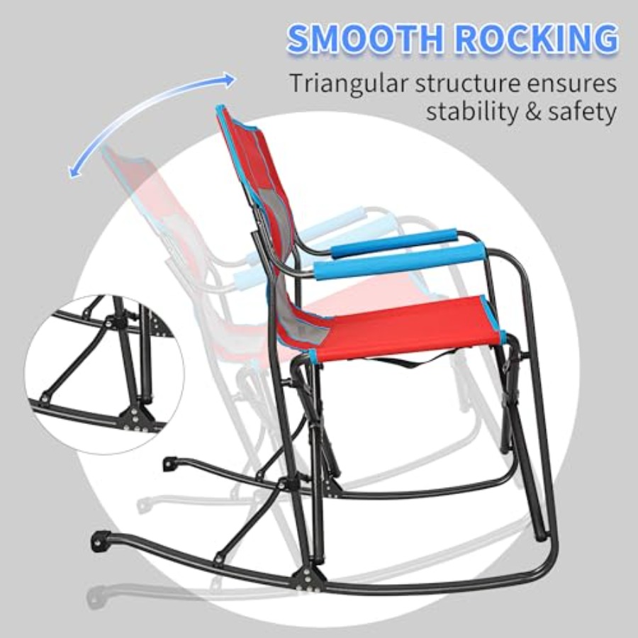 Oversized Rocking Camping Chai – Outdoor Camping Rocker Bewertung und Preis