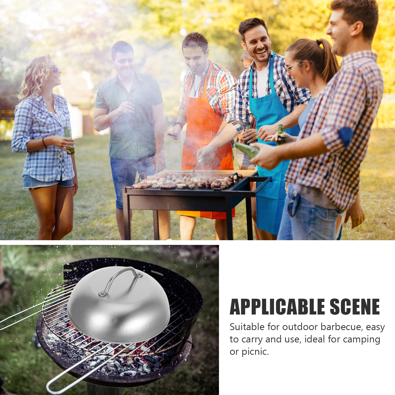 Stainless Steel Basting Cover  – Outdoor Gas Stove Bewertung und Preis