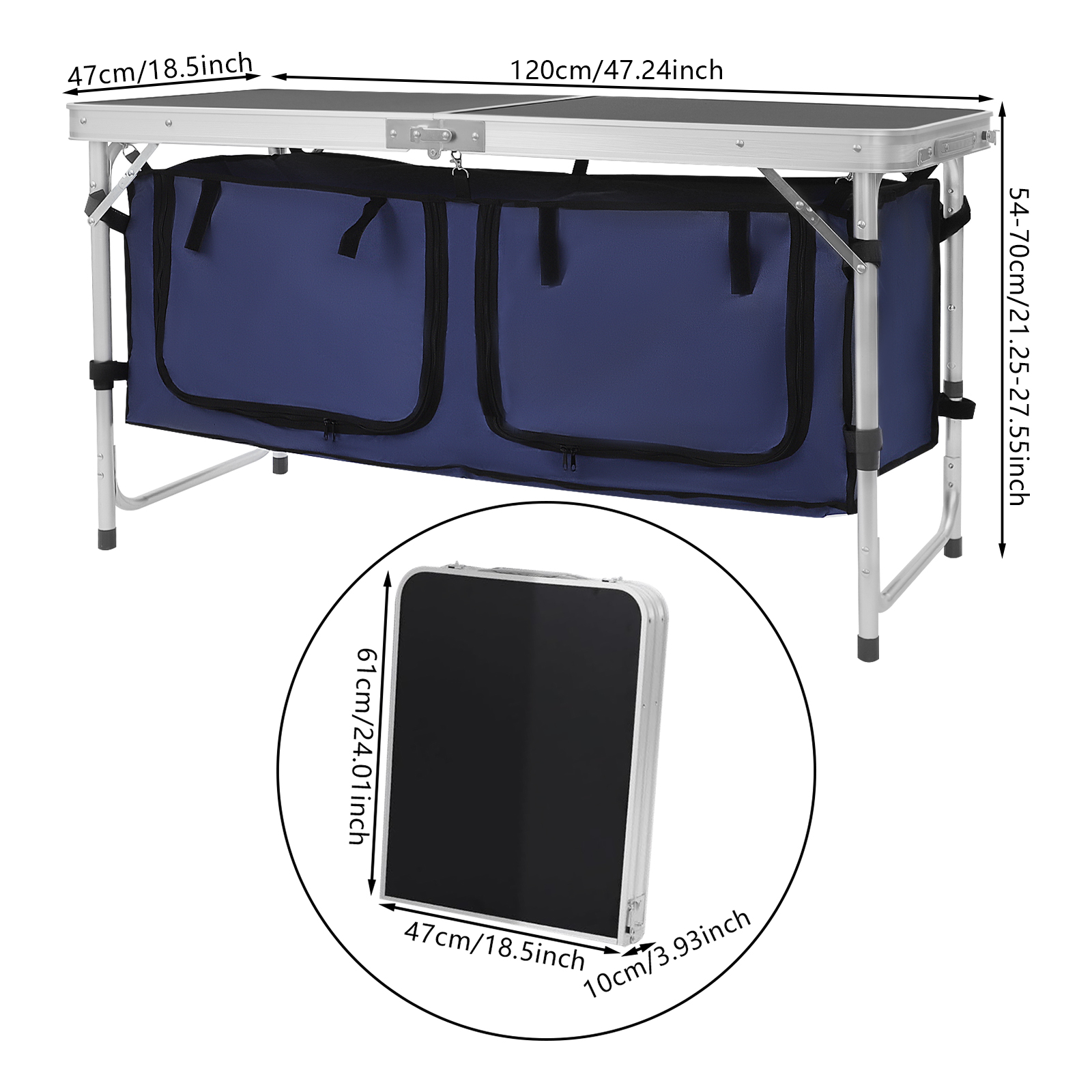 Bymaocar Foldable Camping Tabl – Outdoor Camping Table Foldable Bewertung und Preis