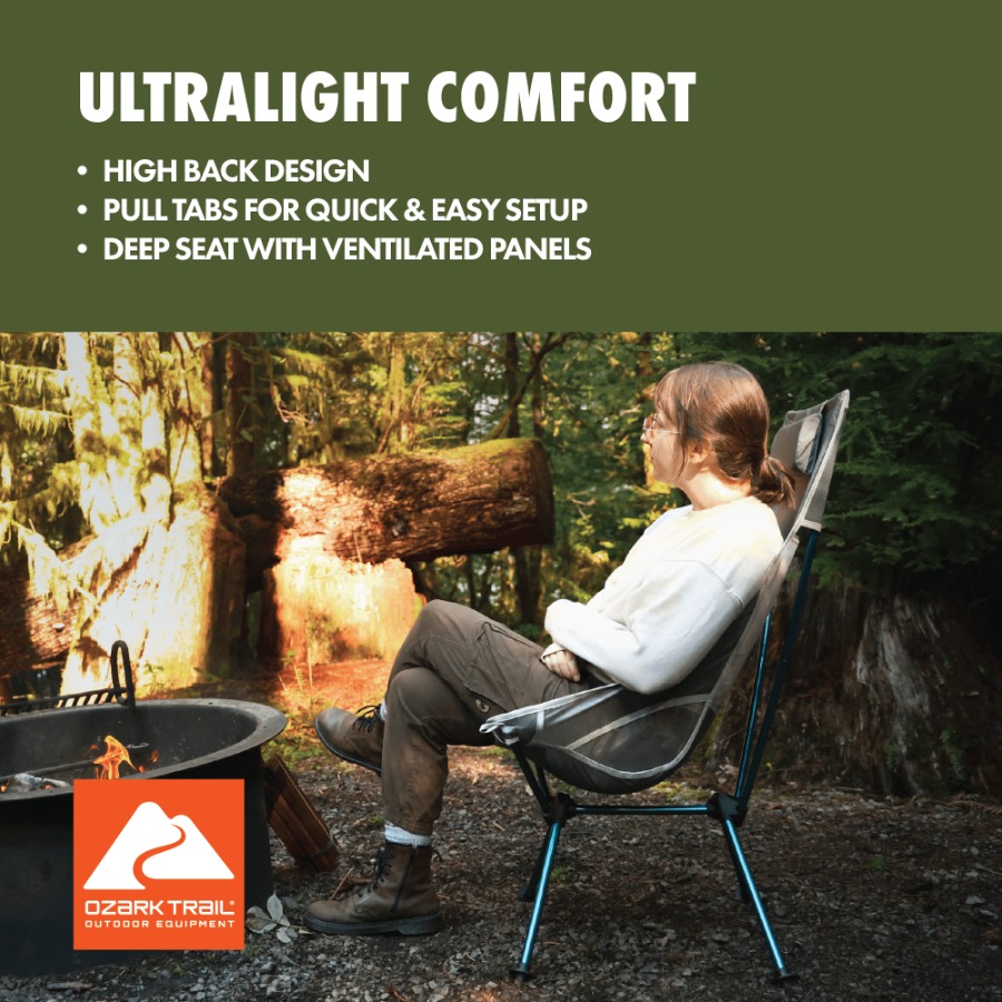 Ultra-Light Packable High Back – Outdoor Camping High Chair Bewertung und Preis