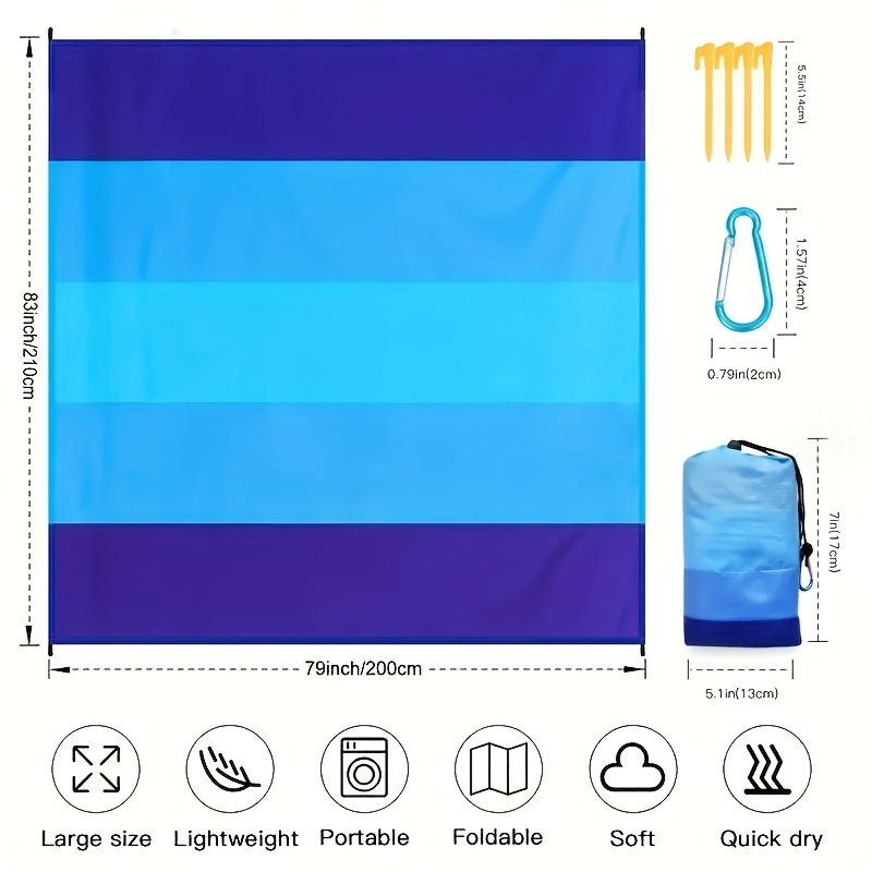 Large Sand Proof Beach Blanket – Outdoor Camping Rug Bewertung und Preis