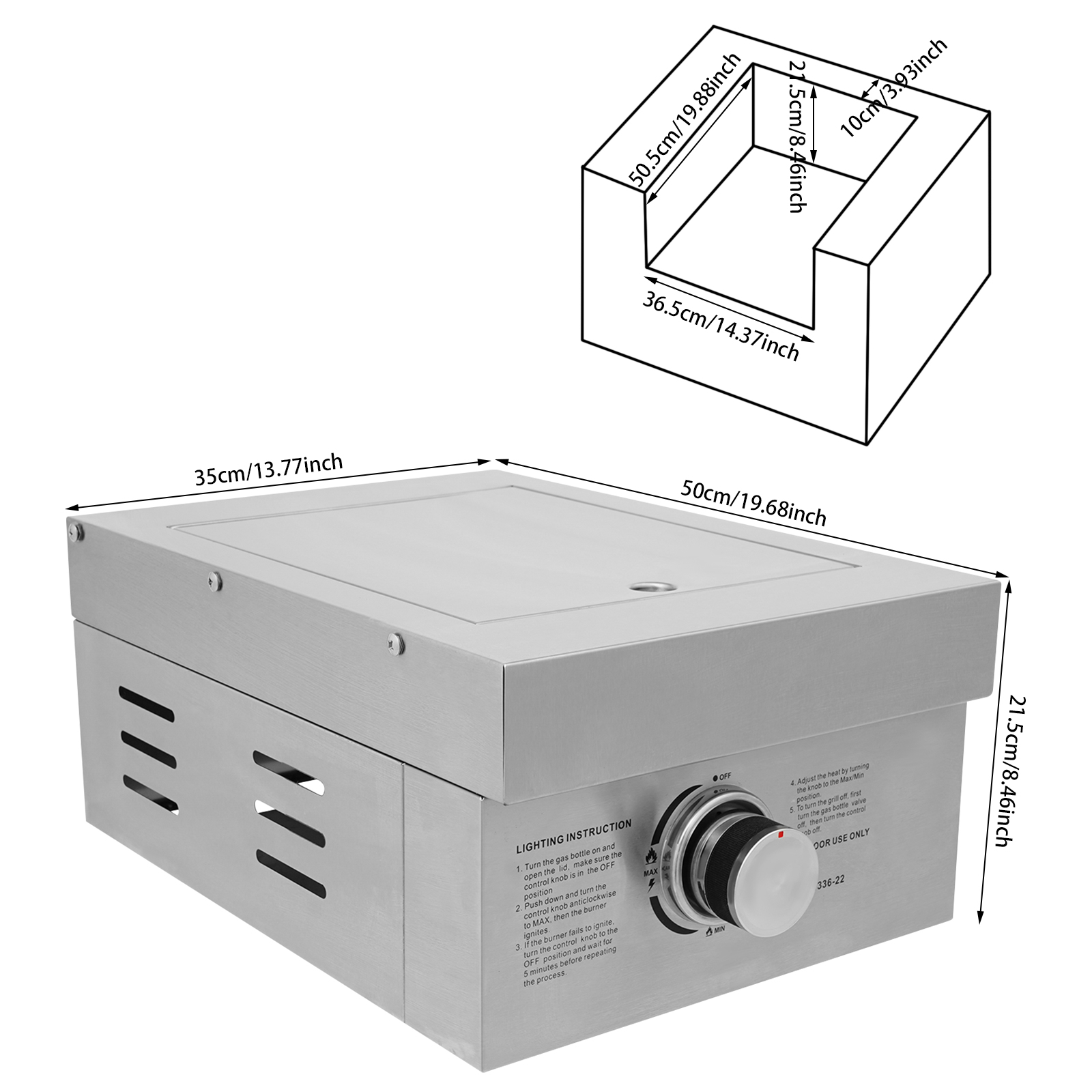 Gas Stove, Embedded/Outdoor, 3 – Outdoor Gas Stove Bewertung und Preis