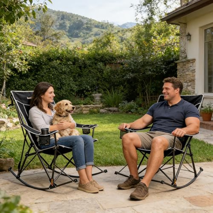 Oversized Folding Rocking Camp – Outdoor Camping Rocker Bewertung und Preis