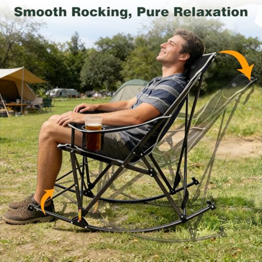 Oversized Folding Rocking Camp – Outdoor Camping Rocker Bewertung und Preis