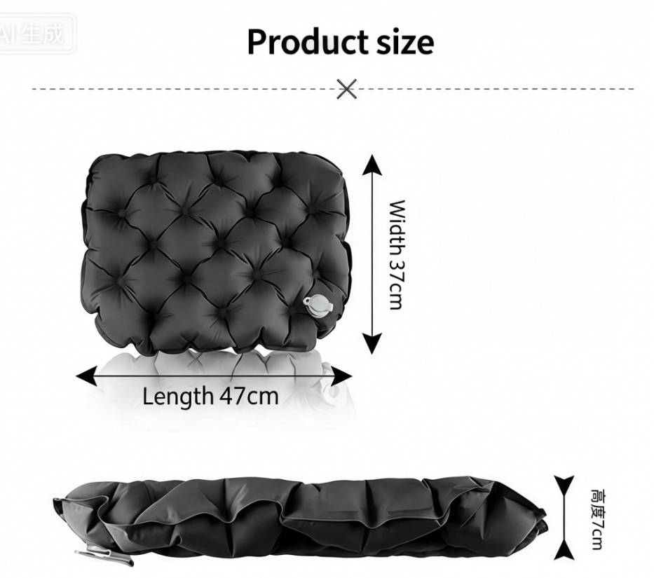 Portable Inflatable Seat Cushi – Outdoor Camping Rug Bewertung und Preis