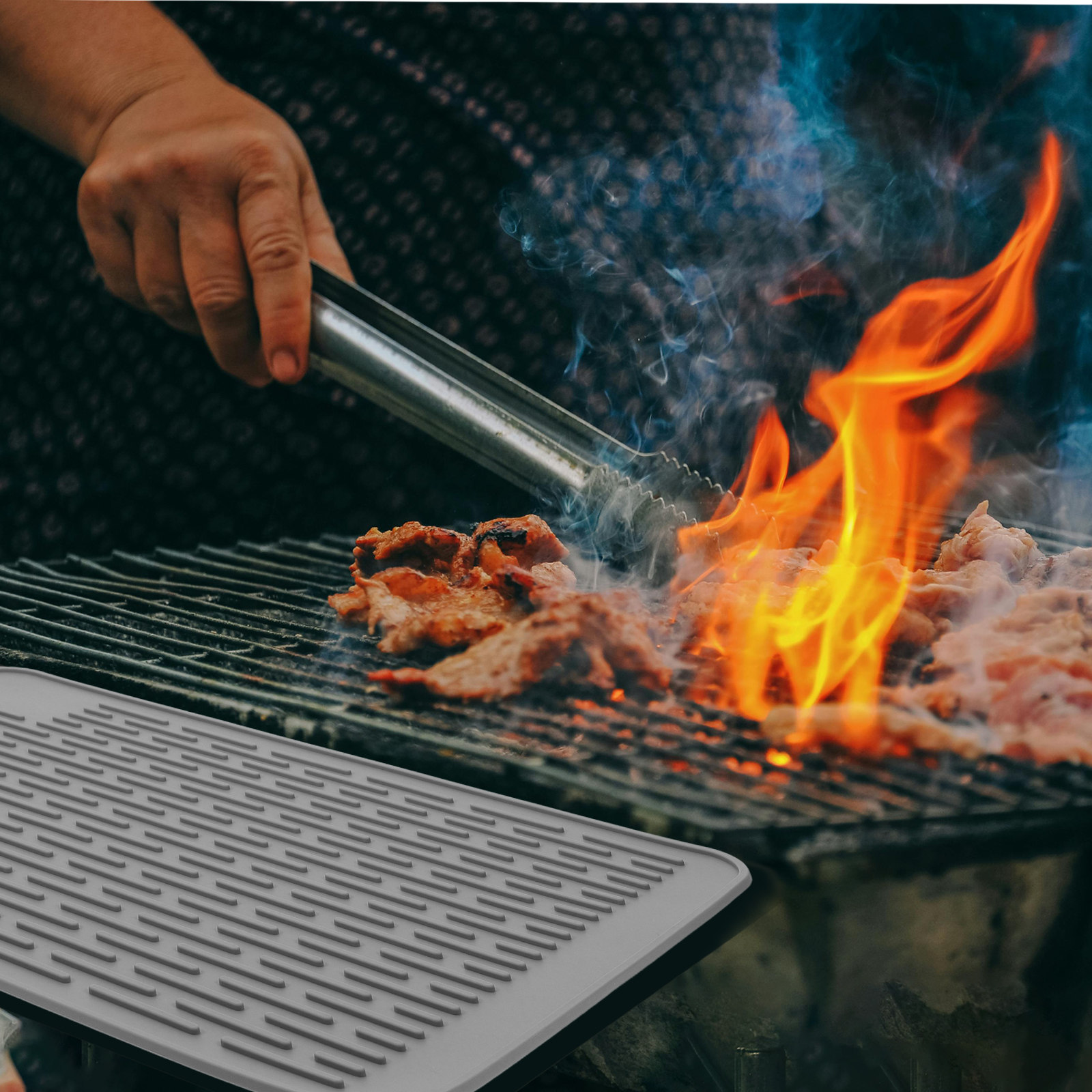 1pc Silicone Grill Mat Multipu – Outdoor Gas Stove Bewertung und Preis