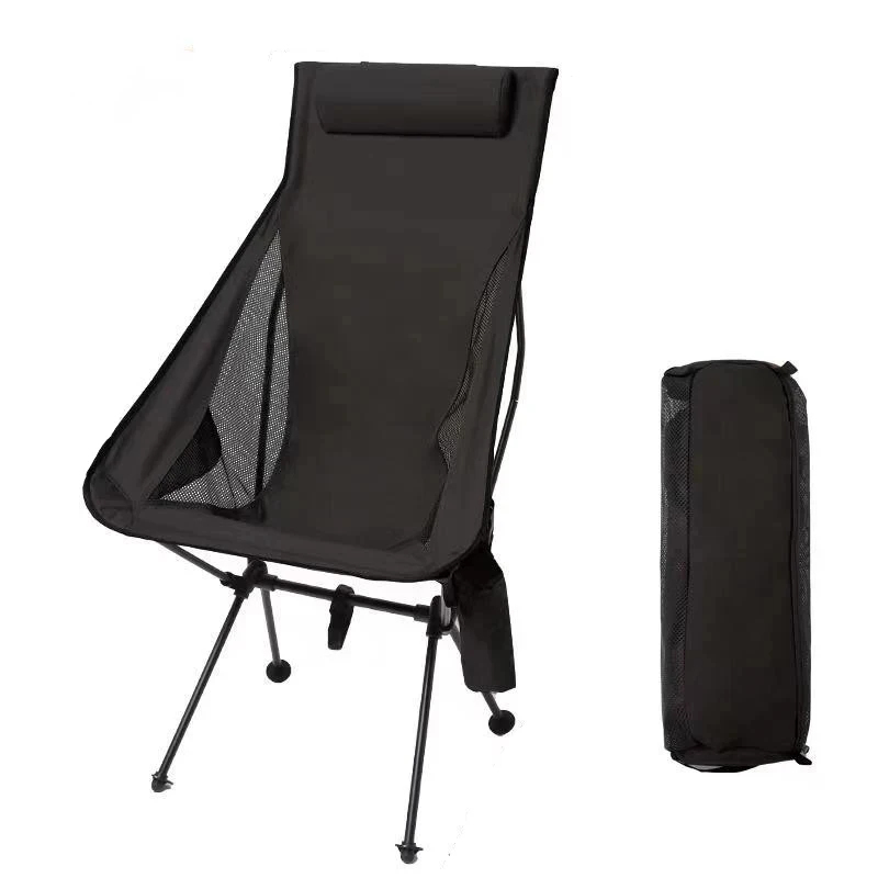 3 Colors Foldable High Back Ca – Outdoor Camping High Chair Bewertung und Preis