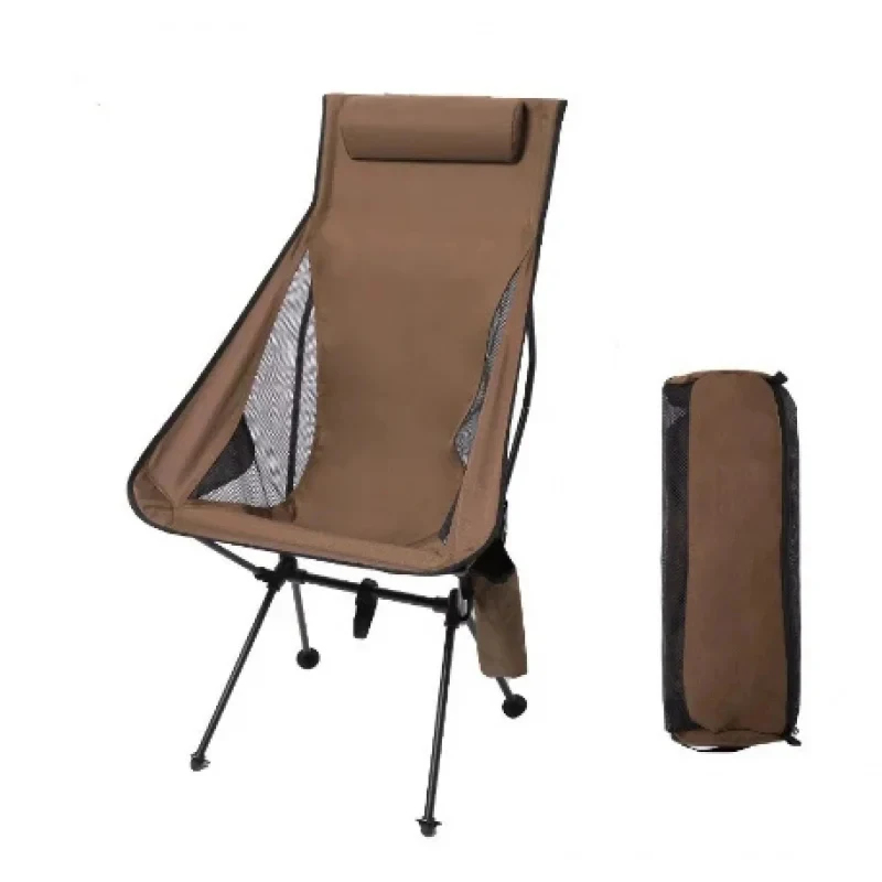 3 Colors Foldable High Back Ca – Outdoor Camping High Chair Bewertung und Preis