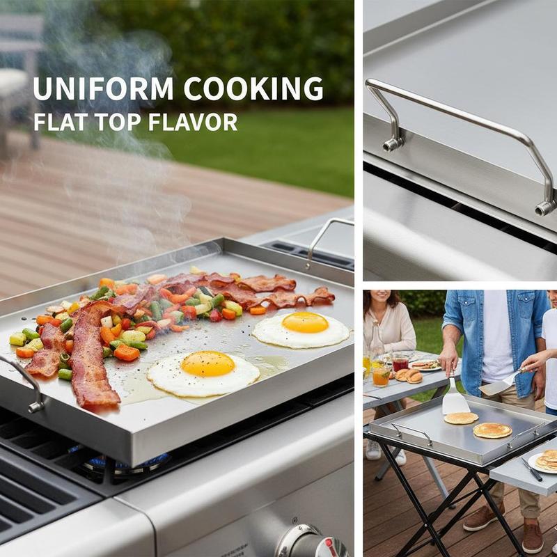 Flat Top Grill Plate 23x16 inc – Cooking Outdoor Camping Bewertung und Preis