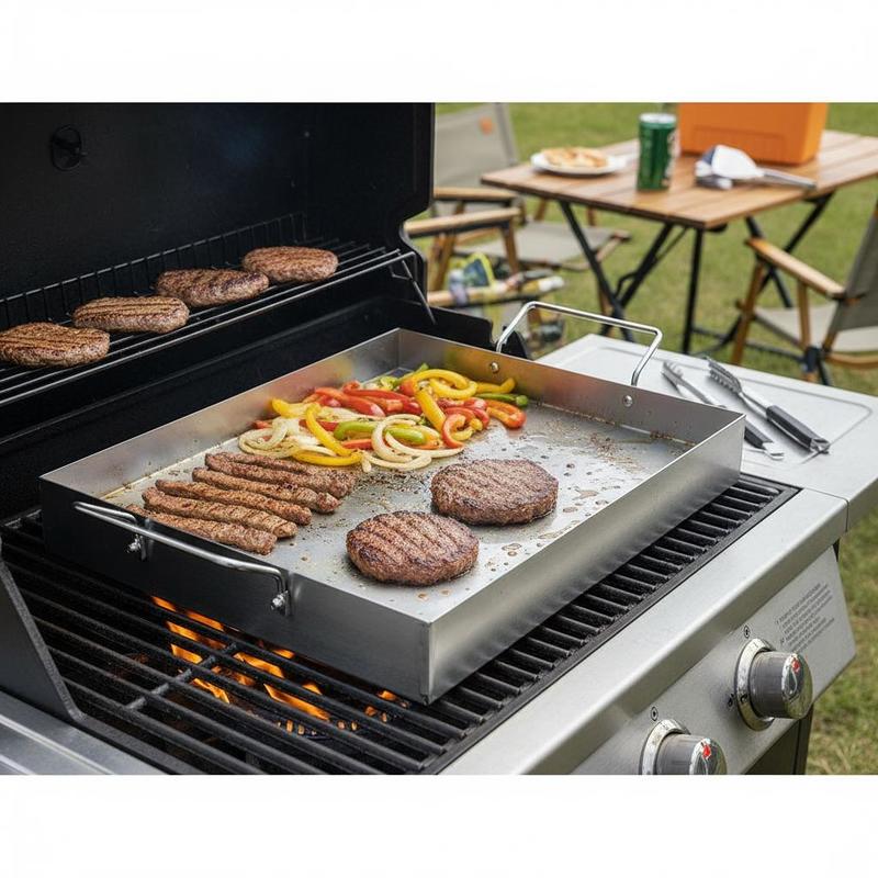 Free Shipping-Rectangular Flat – Cooking Outdoor Camping Bewertung und Preis