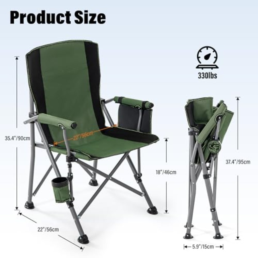 Camping Chair for Adults, Heav – Outdoor Camping Chairs Bewertung und Preis