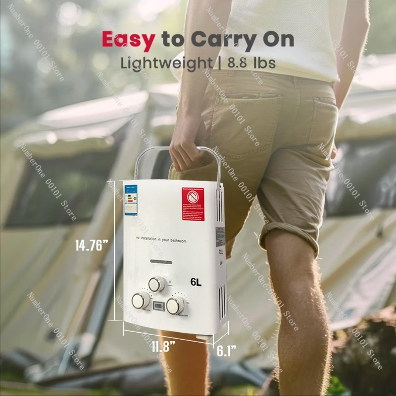 Propane LPG  Gas Tankless Wate – Outdoor Camping Hot Water Shower Bewertung und Preis