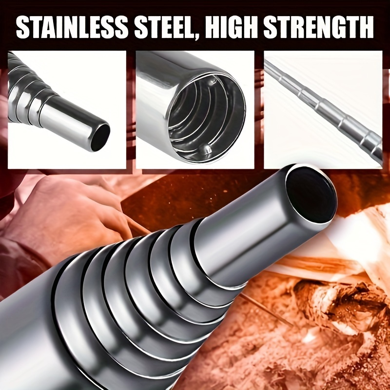 2pcs Stainless Steel Fire Blow – Travel Outdoor Camping Youtube Bewertung und Preis