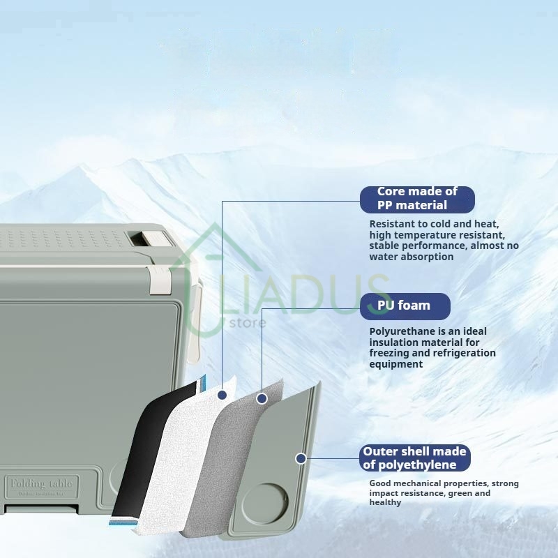 32L / 46L Camping Ice Box Fold – Outdoor Camping Table Foldable Bewertung und Preis