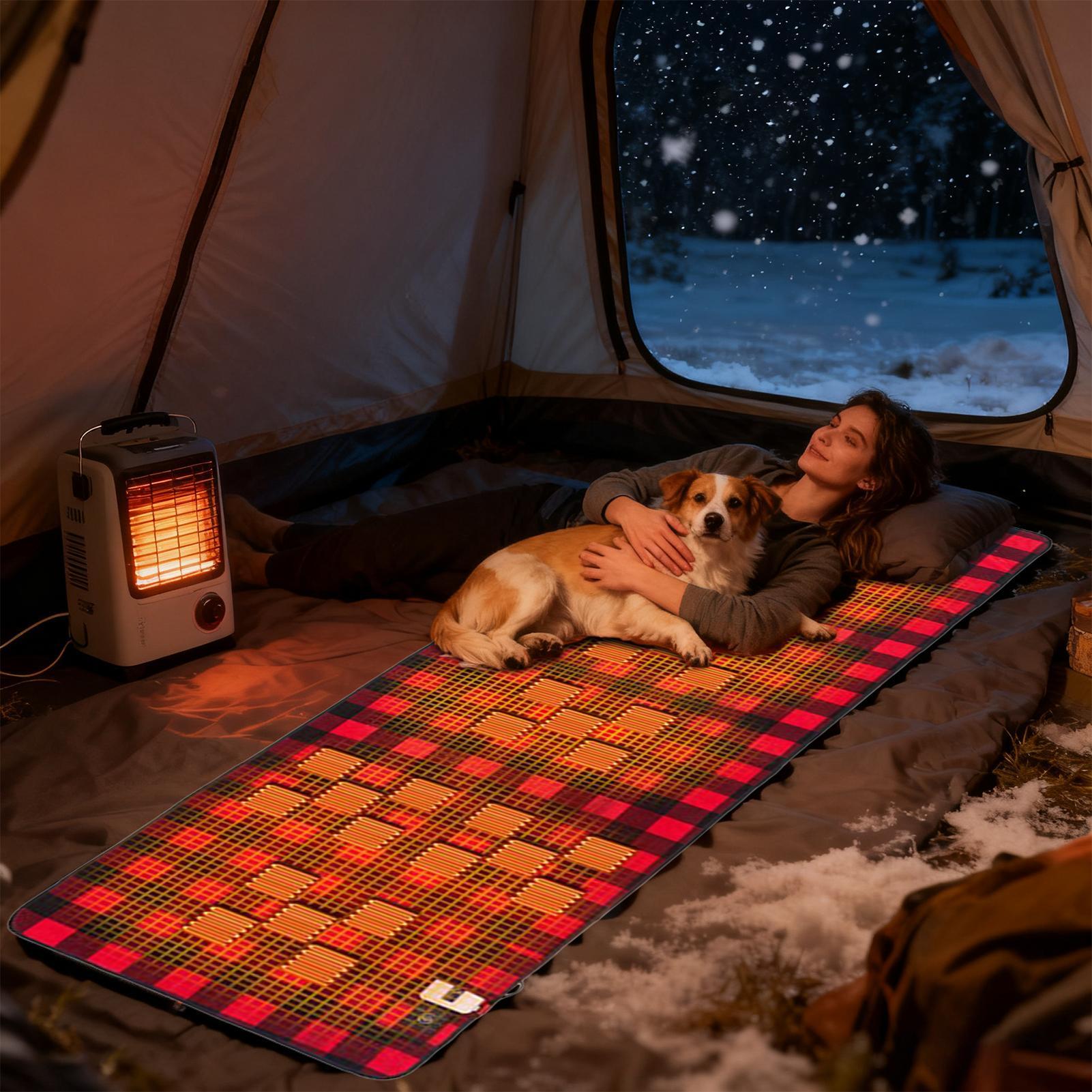 Heated Camping Pad Soft Foldab – Outdoor Camping Heated Blanket Bewertung und Preis