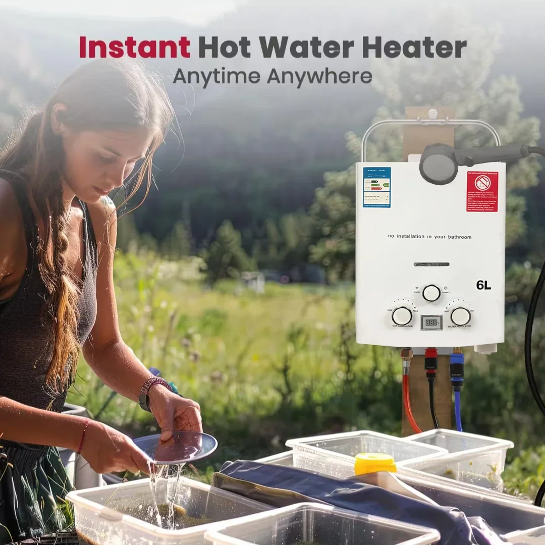 LPG Propane Gas Tankless Water – Outdoor Camping Hot Water Shower Bewertung und Preis