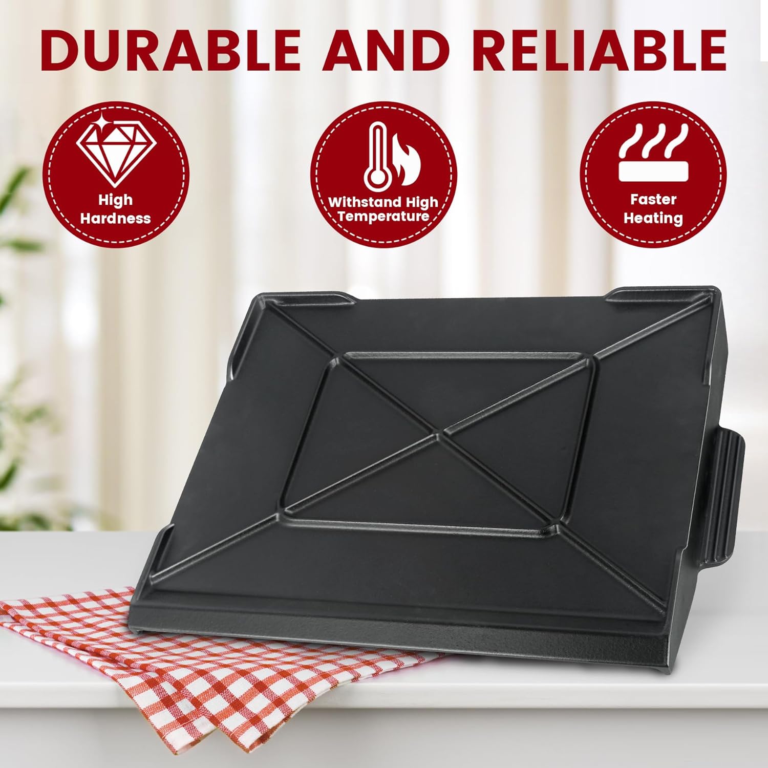 Cast Iron Griddle for Gas Gril – Outdoor Gas Stove Bewertung und Preis