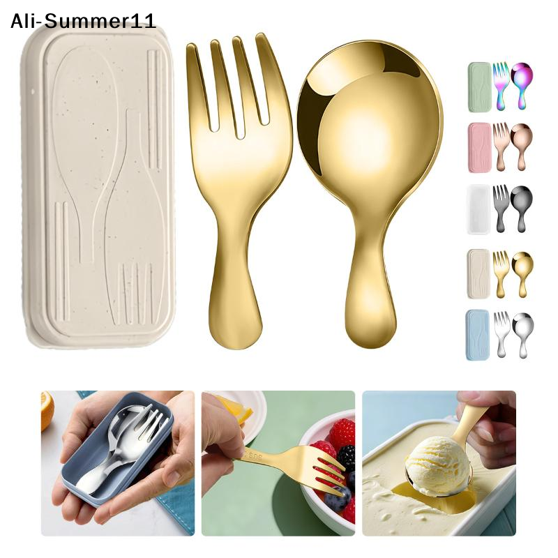 【A6L】Steel Tableware Set Spoon – Cooking Outdoor Camping Bewertung und Preis