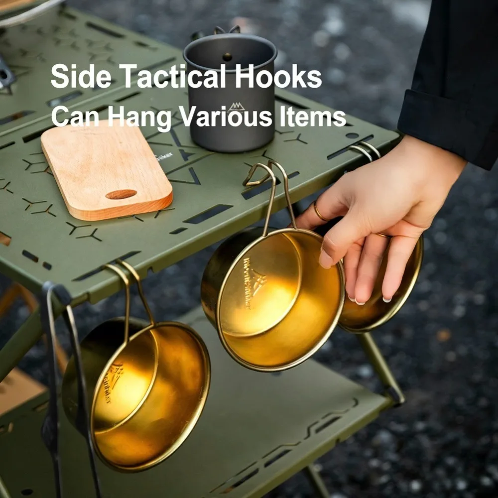 MOUNTAINHIKER Three-tier Rack  – Outdoor Camping Table Foldable Bewertung und Preis