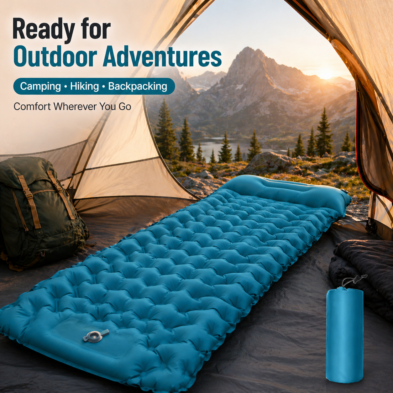 Ultralight Inflatable Camping  – Outdoor Camping Rug Bewertung und Preis
