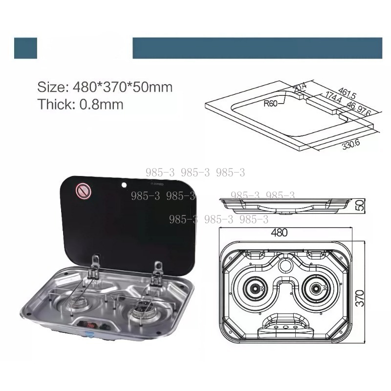 Outdoor Double Burner Gas Stov – Outdoor Gas Stove Bewertung und Preis