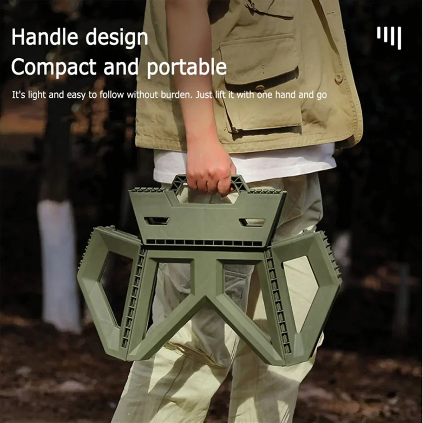 Portable Folding Stool High Lo – Outdoor Camping High Chair Bewertung und Preis