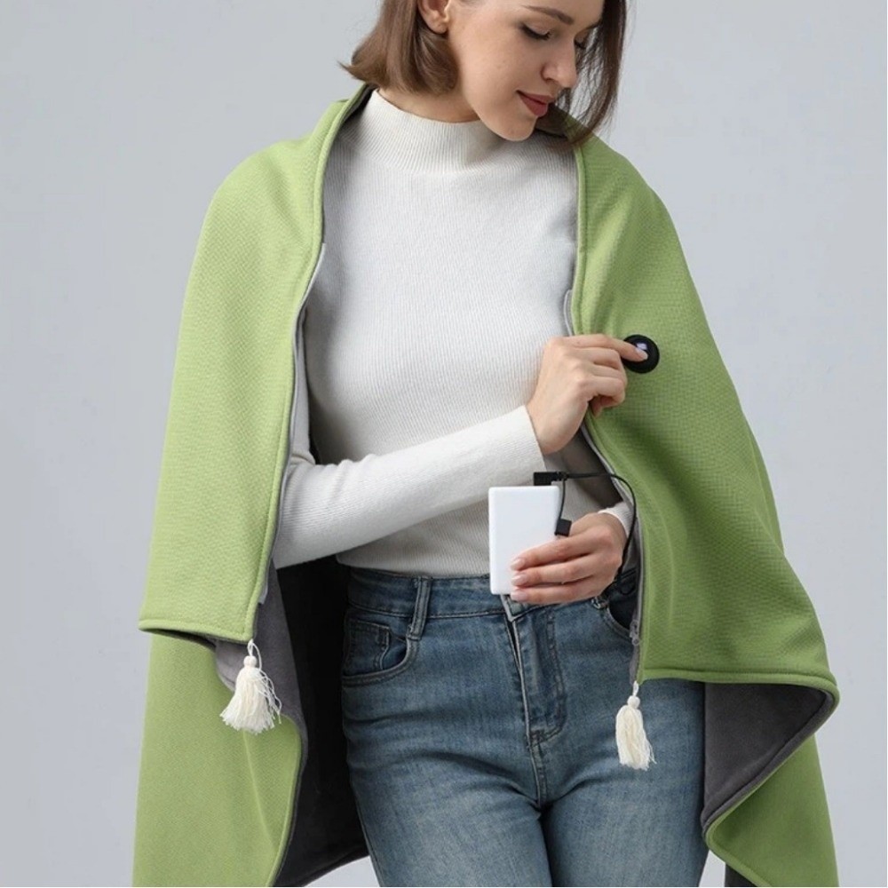 Portable Winter Shawl Blanket  – Outdoor Camping Heated Blanket Bewertung und Preis